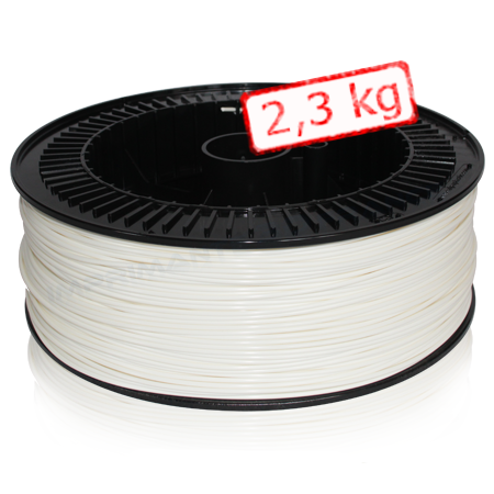 Bobine de filament ABS CM747 Blanc 2.85mm 2.3kg FiloAlfa