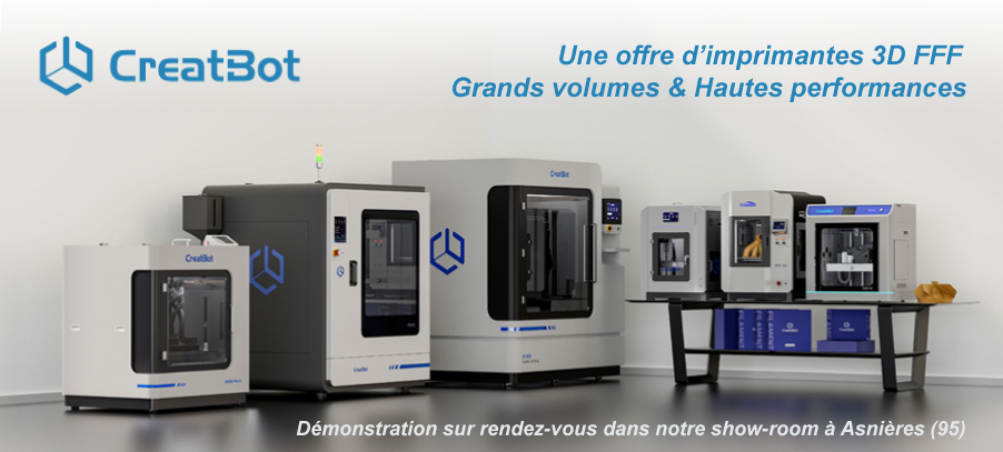Imprimante3DFrance - Imprimantes 3D CreatBotatbot