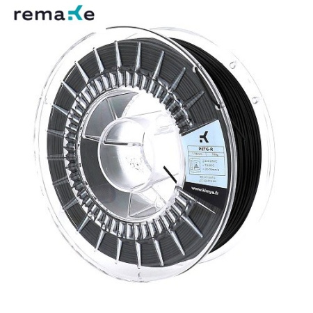 Imprimante3DFrance - KIMYA fil 3D PETG-R recyclé 2.85mm noir 750g