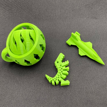 Exemple d'impression avec le filament PLA Vert clair 1.75mm 3DFilTech 