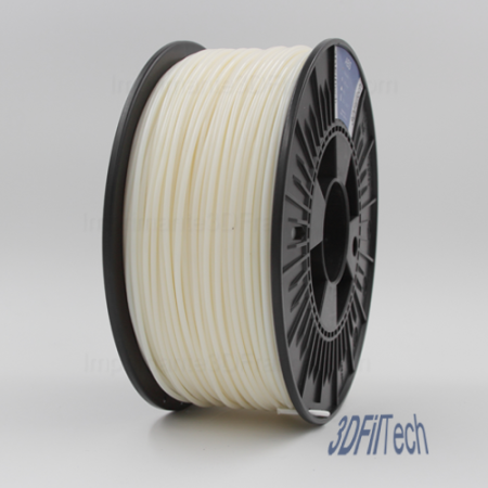 Bobine de filament ABS Naturel 1.75mm 1kg 3DFilTech