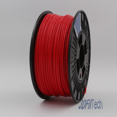 Bobine de filament ASA rouge 1.75mm 1kg 3DFilTech