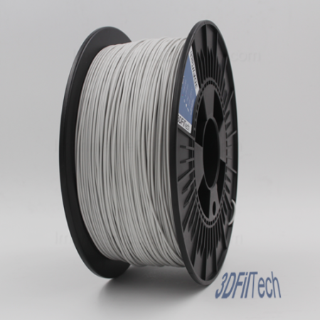 Bobine de filament gris clair PLA 2,85mm 1kg 3Dfiltech
