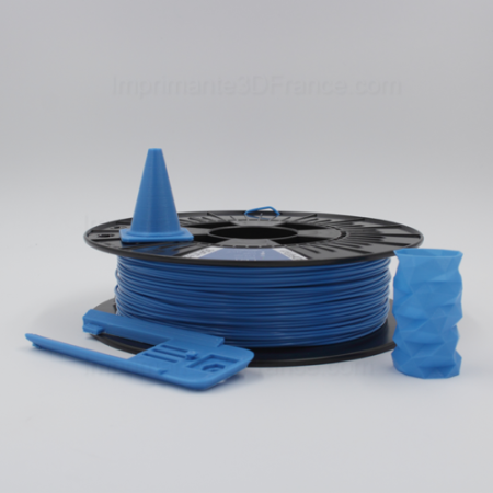 Exemple d'impression avec le filament bleu ciel 1.75mm 3DFilTech