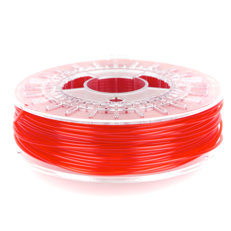 Bobine de filament PLA/PHA Rouge transparent 2.85mm 750g ColorFabb 2