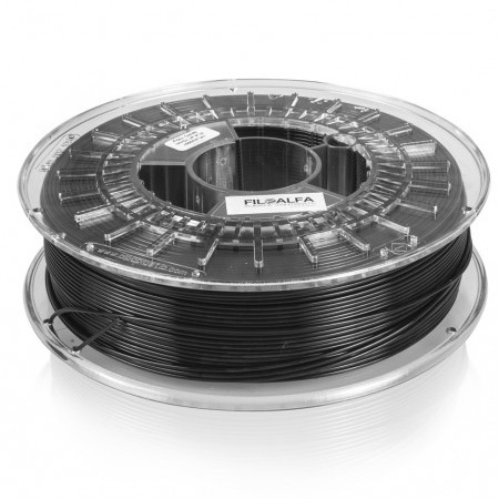 Bobine de filament ABS Noir 1.75mm 0.7kg FiloAlfa