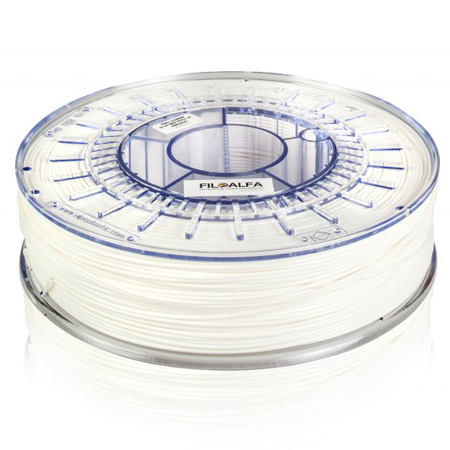 Bobine de filament N-ASA Blanc 2.85mm 0.7kg FiloAlfa