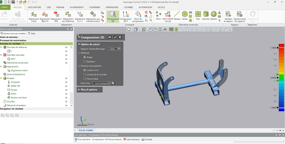 Logiciel OQTON Geomagic Control X